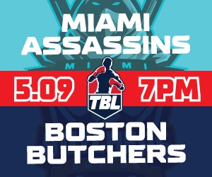 More Info for Team Boxing League: Boston Butchers vs. Miami Assassins