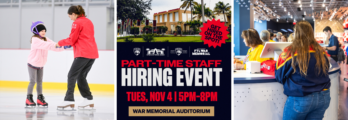 Part Time Staff - Hiring Event!