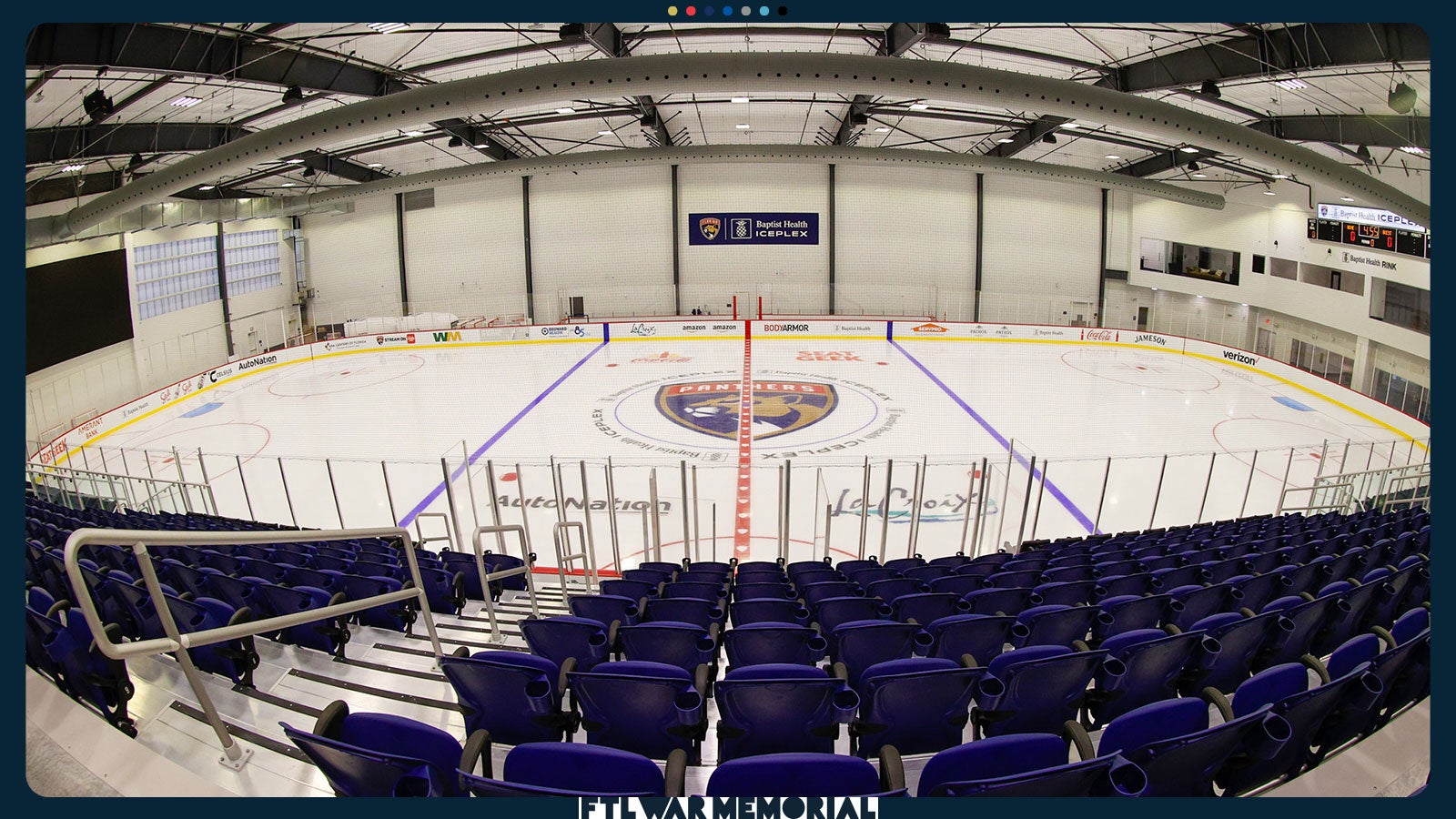 Rink view at Baptist Health IcePlex