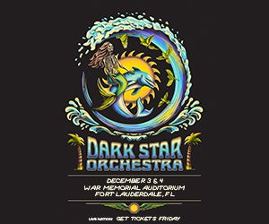 Dark Star Orchestra Returns to War Memorial Auditorium in Fort Lauderdale on December 3 & 4, 2026