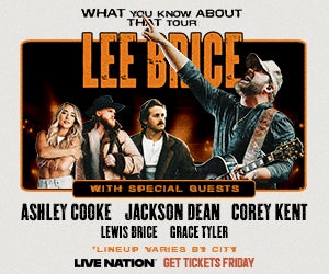Lee Brice Announces ‘What You Know About That Tour’ Heading to War Memorial Auditorium in Fort Lauderdale on Sept. 12