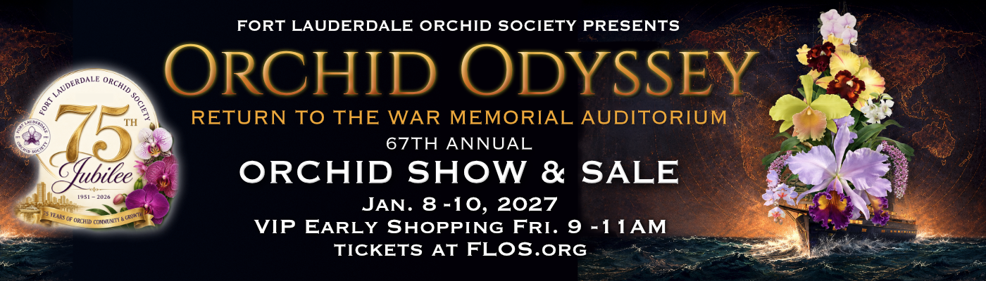 "Orchid Odyssey" 67th Orchid Show and Sale